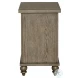 Heritage Rustic Haven Dusty Taupe Chairside Table
