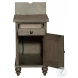 Heritage Rustic Haven Dusty Taupe Chairside Table