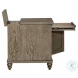 Heritage Rustic Haven Dusty Taupe Chairside Table