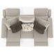 Micah Oatmeal 97" Deep Seat Power Reclining Sofa