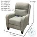 Prestige Halifax Dove Power Headrest Hi-Leg Recliner with SoCozi Massage