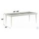 Maverick Platinum 88" Extendable Rectangular Dining Table