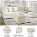 Chessington Ivory 2 Piece Sectional with RAF Chaise