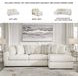 Chessington Ivory 2 Piece Sectional with RAF Chaise
