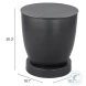 Baku Black Side Table