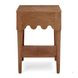 Oodle Walnut 1 Drawer Open Nightstand