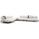 Madera Oatmeal 4 Piece Modular Large L Sectional with Pillows