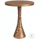 Nero Gold Round Scatter Table