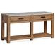 Plum Creek Sierra Brown Rectangular Sofa Table