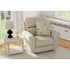Chappy Linen Power Lay Flat Recliner