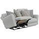 Chappy Pebble 83" Power Lay Flat Reclining Sofa