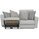 Chappy Pebble 83" Power Lay Flat Reclining Sofa