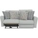 Chappy Pebble 83" Power Lay Flat Reclining Sofa