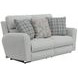 Chappy Pebble Power Lay Flat Reclining Loveseat