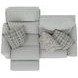 Chappy Pebble Power Lay Flat Reclining Loveseat