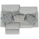 Chappy Pebble Power Lay Flat Reclining Loveseat