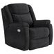 Hercules Bahari Charcoal Power Recliner with USB Charging