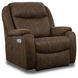 Hercules Bombshell Mocha Power Recliner with USB Charging