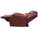 Hercules Crimson Leather Power Recliner with USB Charging
