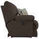 Lenny Chocolate Power Lay Flat Recliner