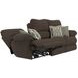 Lenny Chocolate 90" Power Lay Flat Reclining Sofa