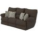 Lenny Chocolate 90" Power Lay Flat Reclining Sofa