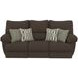 Lenny Chocolate 90" Power Lay Flat Reclining Sofa