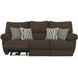 Lenny Chocolate 90" Power Lay Flat Reclining Sofa
