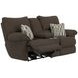 Lenny Chocolate Power Lay Flat Reclining Living Room Set