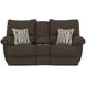 Lenny Chocolate Power Lay Flat Reclining Living Room Set