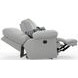 Lenny Winter Power Lay Flat Reclining Console Loveseat