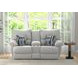 Lenny Winter Power Lay Flat Reclining Console Loveseat