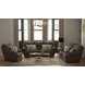 Lenny Chocolate 90" Power Lay Flat Reclining Sofa