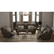 Lenny Chocolate 90" Power Lay Flat Reclining Sofa
