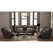 Lenny Chocolate 90" Power Lay Flat Reclining Sofa