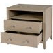 Dana Antique Taupe 2 Drawers Nightstand