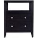 Dana Antique Coffee 2 Drawers Nightstand