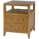 Dana Natural 2 Drawers Nightstand