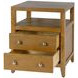 Dana Natural 2 Drawers Nightstand