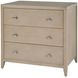 Dana Antique Taupe 3 Drawers Chest