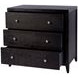 Dana Antique Coffee 3 Drawers Chest
