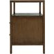 Mendel Walnut 2 Drawers Nightstand