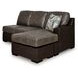 Helson Fossil 2 Piece Modular Sectional with RAF Sofa Chaise
