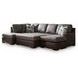 Helson Fossil 2 Piece Modular Sectional with RAF Sofa Chaise