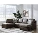 Helson Fossil 2 Piece Modular Sectional with RAF Sofa Chaise