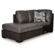 Helson Fossil 2 Piece Modular Sectional with RAF Sofa Chaise