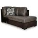 Helson Fossil 2 Piece Modular Sleeper Sectional with RAF Chaise