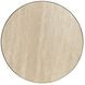 Horizon Brown Round Travertine Top Spot Table