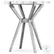 Glendon Silver End Table