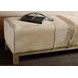 Melange Brown Upholstered 61" Bed Bench